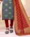 Picture of Magnificent Grey Straight Cut Salwar Kameez