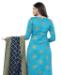 Picture of Stunning Sky Blue Straight Cut Salwar Kameez