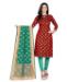 Picture of Appealing Maroon Straight Cut Salwar Kameez