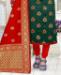 Picture of Amazing Green Straight Cut Salwar Kameez