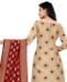 Picture of Pretty Beige Straight Cut Salwar Kameez