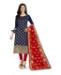 Picture of Taking Navy Blue Straight Cut Salwar Kameez