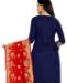 Picture of Taking Navy Blue Straight Cut Salwar Kameez