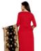 Picture of Exquisite Red Straight Cut Salwar Kameez