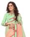 Picture of Classy Orange+pista Casual Saree