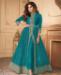 Picture of Classy Sky Blue Anarkali Salwar Kameez