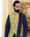 Picture of Graceful Navy Blue Kurtas