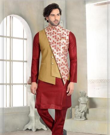 Picture of Good Looking Maroon Kurtas