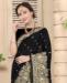 Picture of Marvelous Black Silk Saree