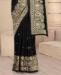 Picture of Marvelous Black Silk Saree