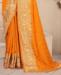 Picture of Fascinating Mustred Silk Saree