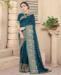 Picture of Radiant Morpech Silk Saree