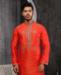 Picture of Pleasing Orange Kurtas