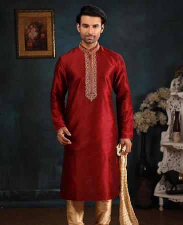 Picture of Alluring Maroon Kurtas