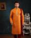 Picture of Shapely Orange Kurtas