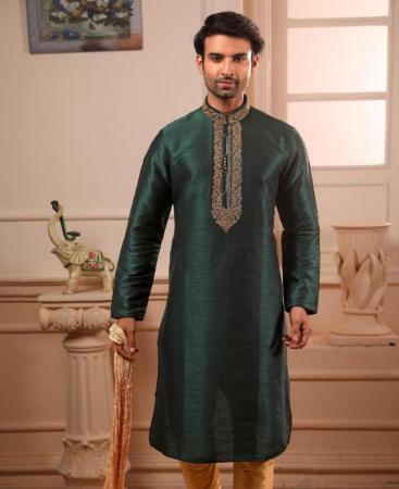 Picture of Pretty Bottal Green Kurtas