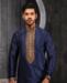 Picture of Pleasing Navy Blue Kurtas