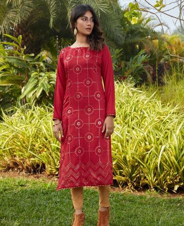 Picture of Marvelous Red Kurtis & Tunic