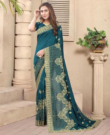 Picture of Gorgeous Morpech Casual Saree