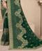 Picture of Pleasing Botel Green Casual Saree