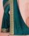 Picture of Alluring Teal Blue Casual Saree