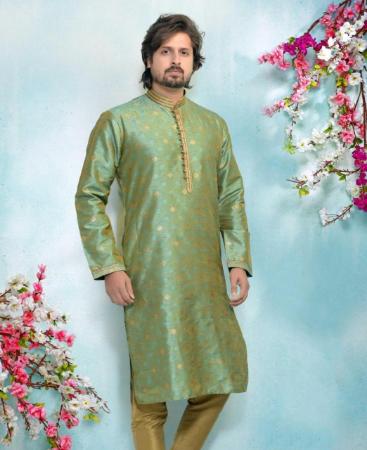 Picture of Ideal Sea Green Kurtas