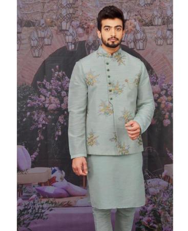 Picture of Comely Sea Green Kurtas