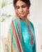 Picture of Charming Sky Blue Cotton Salwar Kameez