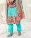 Picture of Charming Sky Blue Cotton Salwar Kameez