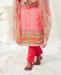 Picture of Exquisite Pink Cotton Salwar Kameez