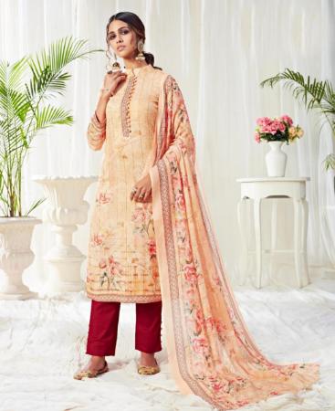 Picture of Good Looking Multi Cotton Salwar Kameez