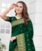 Picture of Splendid Botel Green Casual Saree