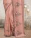 Picture of Beautiful Dusty Pech Casual Saree