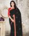 Picture of Enticing Black Casual Saree