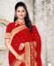 Picture of Good Looking Red Casual Saree