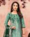 Picture of Fine Light Green Straight Cut Salwar Kameez