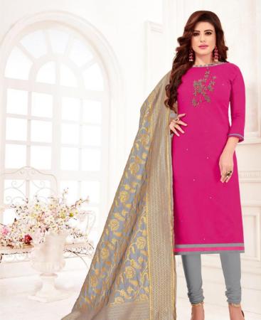 Picture of Enticing Rani Straight Cut Salwar Kameez