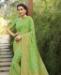 Picture of Statuesque Light Green Silk Saree