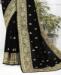 Picture of Charming Black Silk Saree