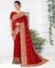 Picture of Delightful Red Silk Saree