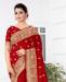 Picture of Delightful Red Silk Saree