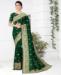 Picture of Gorgeous Botel Green Silk Saree