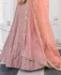 Picture of Beautiful Old Rose Pink Lehenga Choli