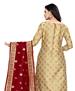 Picture of Comely Beige Straight Cut Salwar Kameez