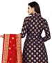 Picture of Admirable Blue Straight Cut Salwar Kameez