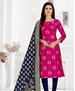 Picture of Lovely Pink Straight Cut Salwar Kameez