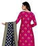 Picture of Lovely Pink Straight Cut Salwar Kameez