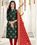 Picture of Sightly Green Straight Cut Salwar Kameez