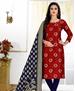 Picture of Beauteous Maroon Straight Cut Salwar Kameez