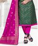 Picture of Grand Green Straight Cut Salwar Kameez